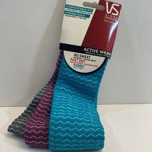 Vidal Sassoon Active Wear No Sweat Fast Dry Hair Band Head Band Blue